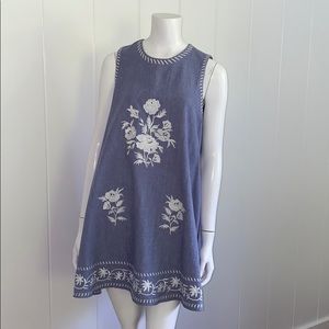 Zara Embroidered Dress